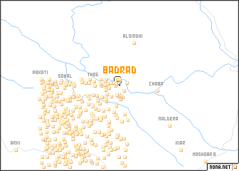 map of Badrad