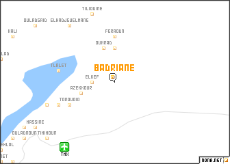 map of Badriane