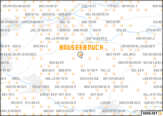 map of Bad Seebruch