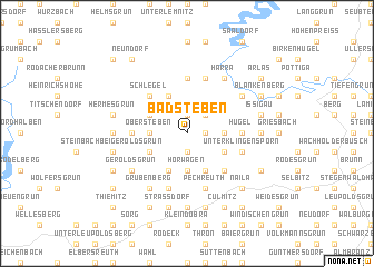 map of Bad Steben