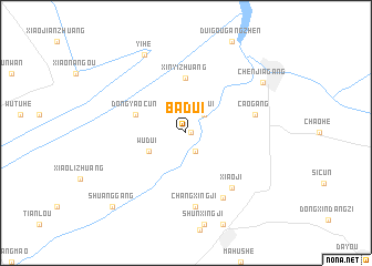 map of Badui