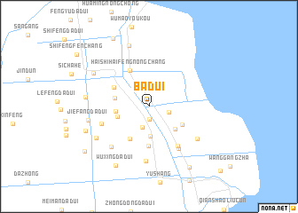 map of Badui