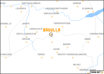 map of Badulla