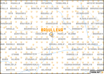 map of Badullewa