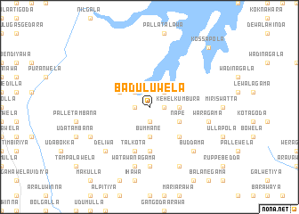 map of Baduluwela