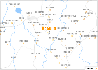 map of Baduma