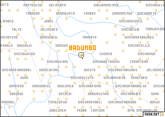 map of Badumbo