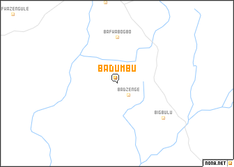 map of Badumbu