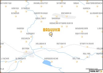 map of Baduvka