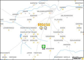 map of Badu