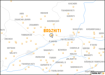 map of Badzhiti