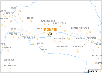 map of Badzhi