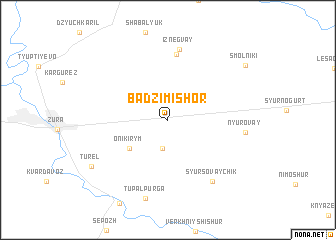 map of Badzimishor