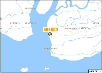 map of Ba-e-gôn