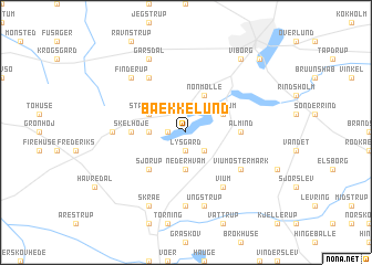 map of Bækkelund