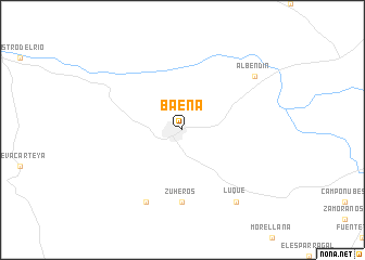 map of Baena