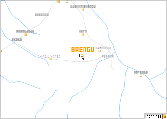 map of Baengu