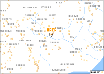 map of Baer