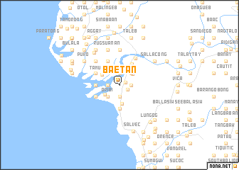 map of Baetan