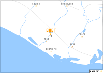 map of Bāet