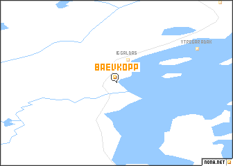 map of Bævkopp