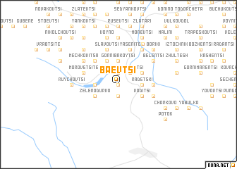 map of Baevtsi
