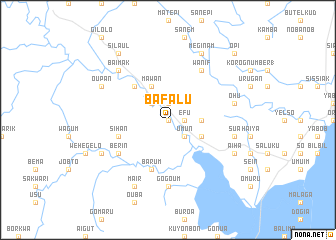 map of Bafalu