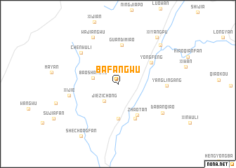 map of Bafangwu