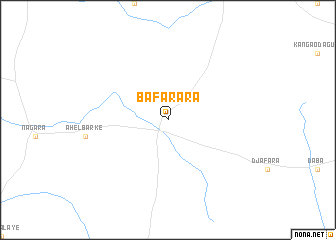 map of Bafarara