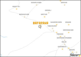map of Bafarawa