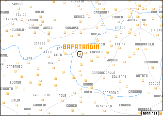 map of Bafatandim