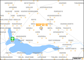 map of Bafaye