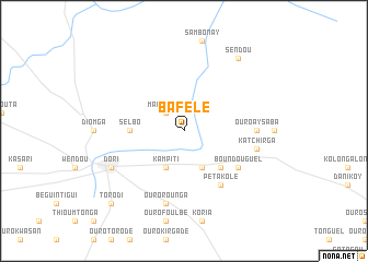 map of Bafèlè