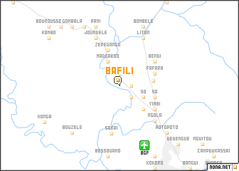 map of Bafili