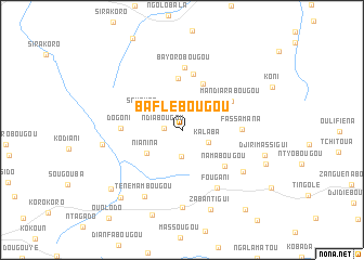 map of Baflèbougou