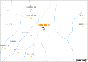 map of Bafolo