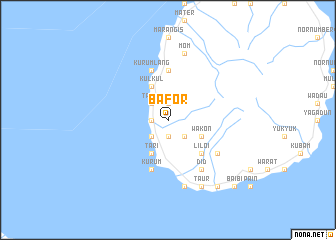 map of Bafor