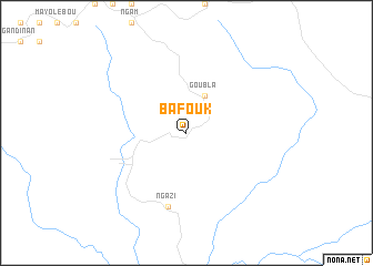 map of Bafouk