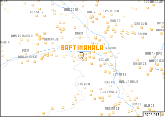 map of Bafti Mahala