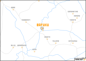 map of Bafuku