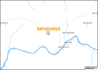 map of Bafwagamea