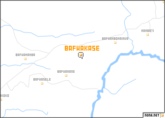 map of Bafwakase