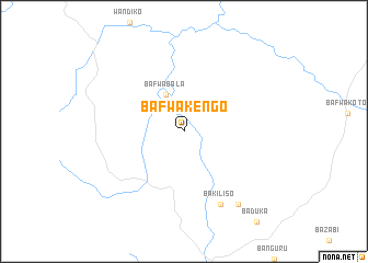 map of Bafwakengo