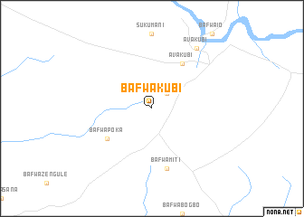 map of Bafwakubi
