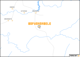 map of Bafwamambele