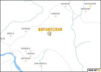 map of Bafwanzama
