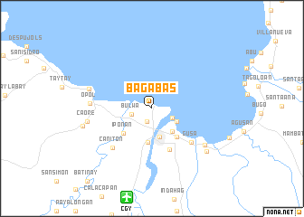 map of Bagabas