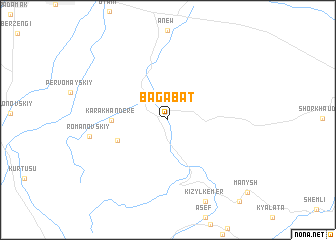 map of Bagabat