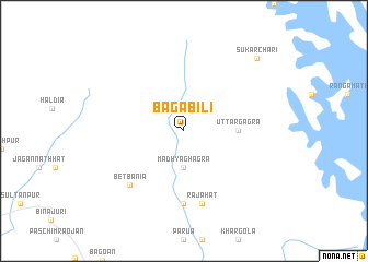 map of Bagābili