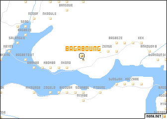 map of Bagaboung